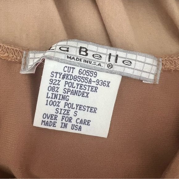 NWT La Belle Vintage Deadstock Tribal Native American Asymmetrical Hem Dress - Picture 7 of 7